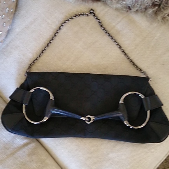 Gucci Handbags - Authentic Gucci Bag W/GG Logo/Horsebit Details